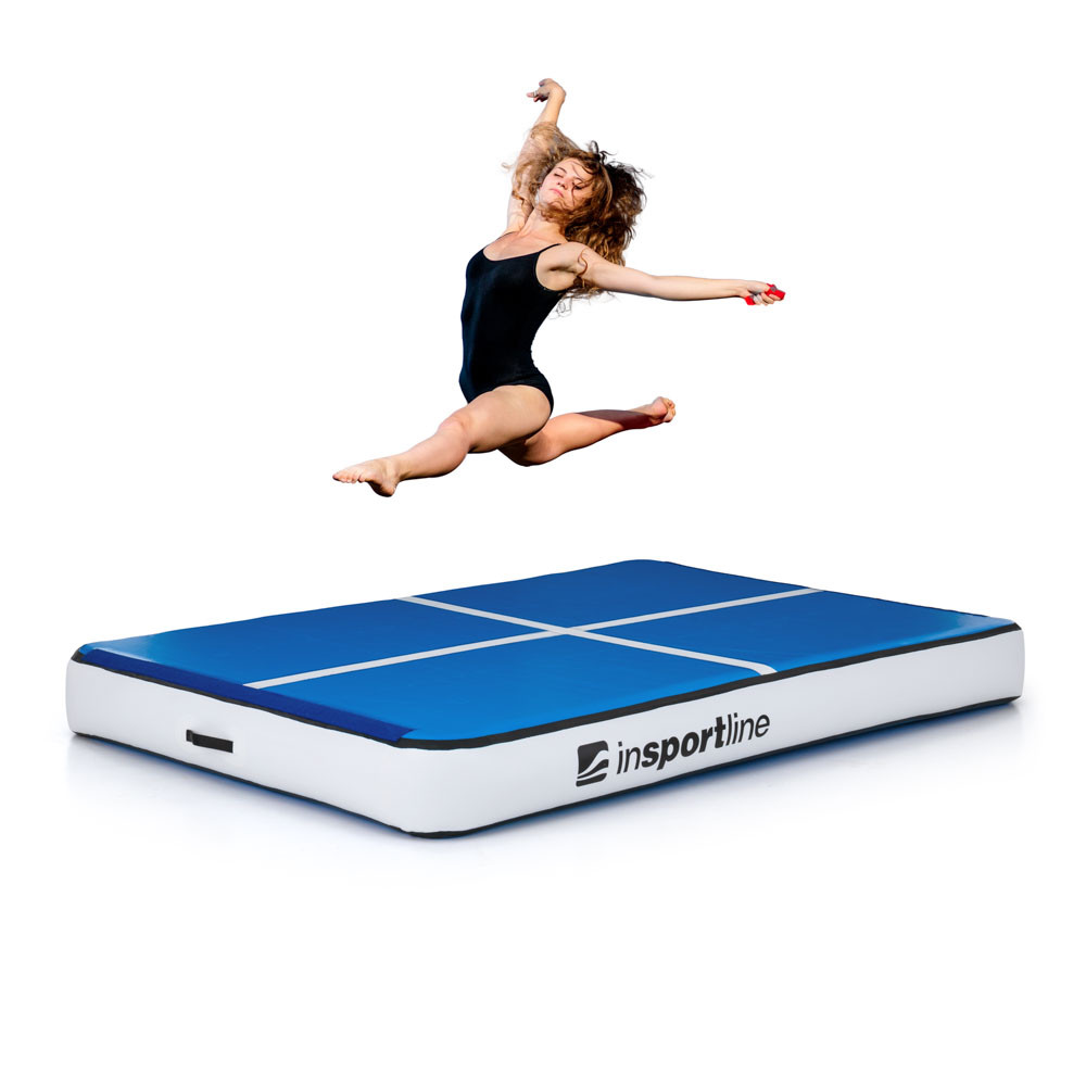 Надувний килимок для тренувань inSPORTline Aircase 200x140x20 см, фото 1