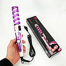 Плойка для створення укладання волосся Domotec, Круті плойки для волосся Щипці завивки і об'єму YC-38, фото 9