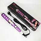 Плойка для створення укладання волосся Domotec, Круті плойки для волосся Щипці завивки і об'єму YC-38, фото 7