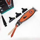 Машинка для стрижки волосся з акумулятором VGR, Тример бездротовий, Машинка для підстригання AL-33, фото 5