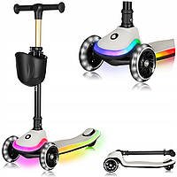 Дитячий самокат Lionelo MEY BEIGE SAND