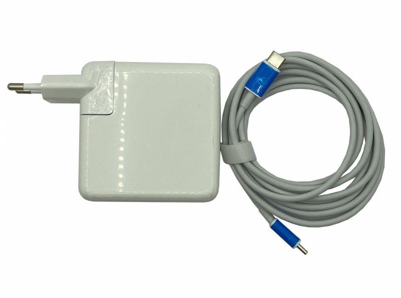 Блок живлення для ноутбука Apple 61W 20.3V USB Type-C 4.3A MNF72LL/A Аналог. Charge Cable у комплект не