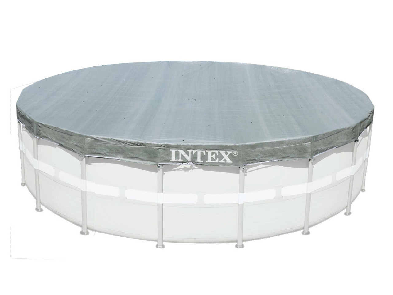 Накриття для каркасного басейну Intex 28040 488 см, фото 1