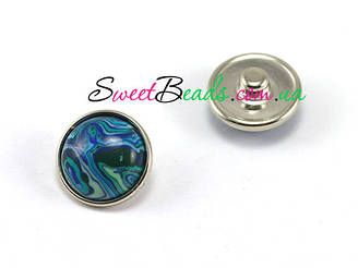 Кнопка Noosa, малахіт