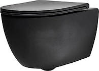 Унітаз підвісний Simas Trevi чорний матовий (TR18/F85 /TR004)