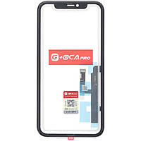 Сенсорний екран iPhone 11 чорний, з рамкою, без мікросхеми, з OCA-плівкою, оригінал G+OCA PRo