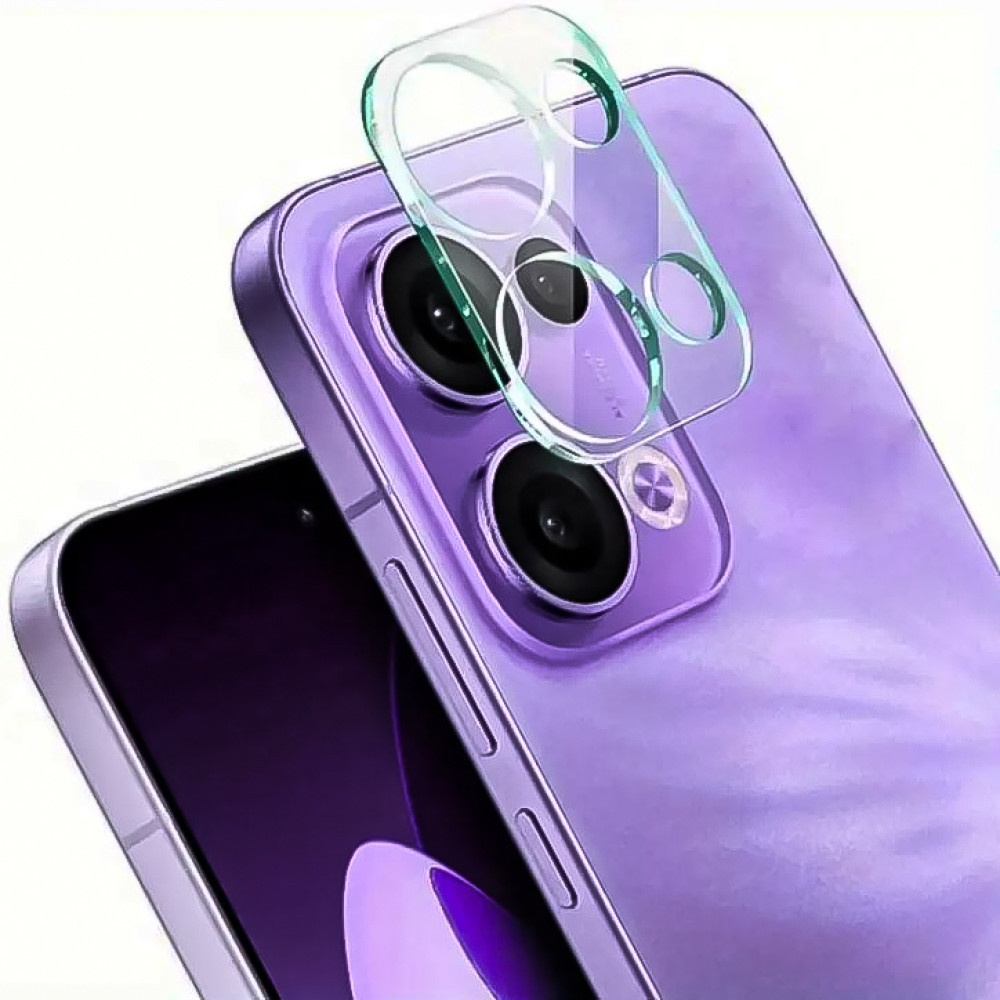 Захисне скло 3D Tempered Glass на задню камеру для Oppo Reno13 5G, фото 1