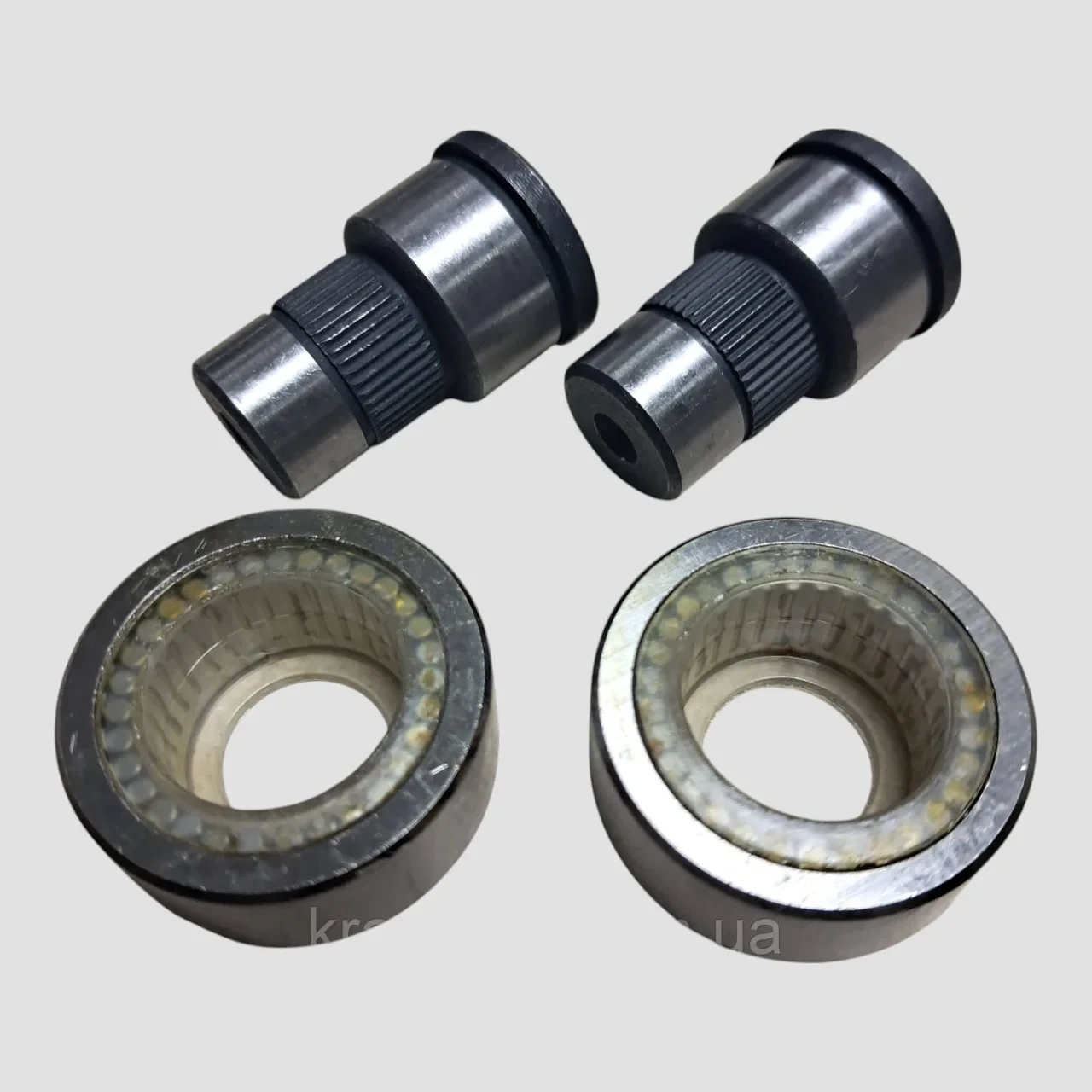 Ремкомплект вилки демультиплікатора МАЗ (2 осі + 2 підшипники) (DTL) 201-1722077/78, фото 1