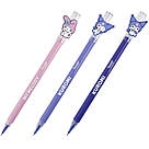 Ручка гелевая «пиши-стирай» Kite Kuromi HK25-352, синяя, фото 5