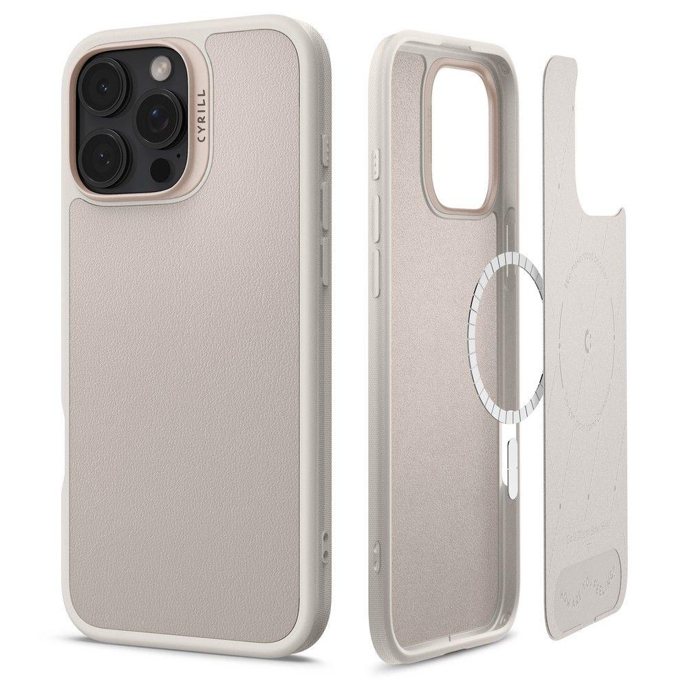 Чохол Cyrill Kajuk Mag до iPhone 16 Pro Cream (ACS08405)