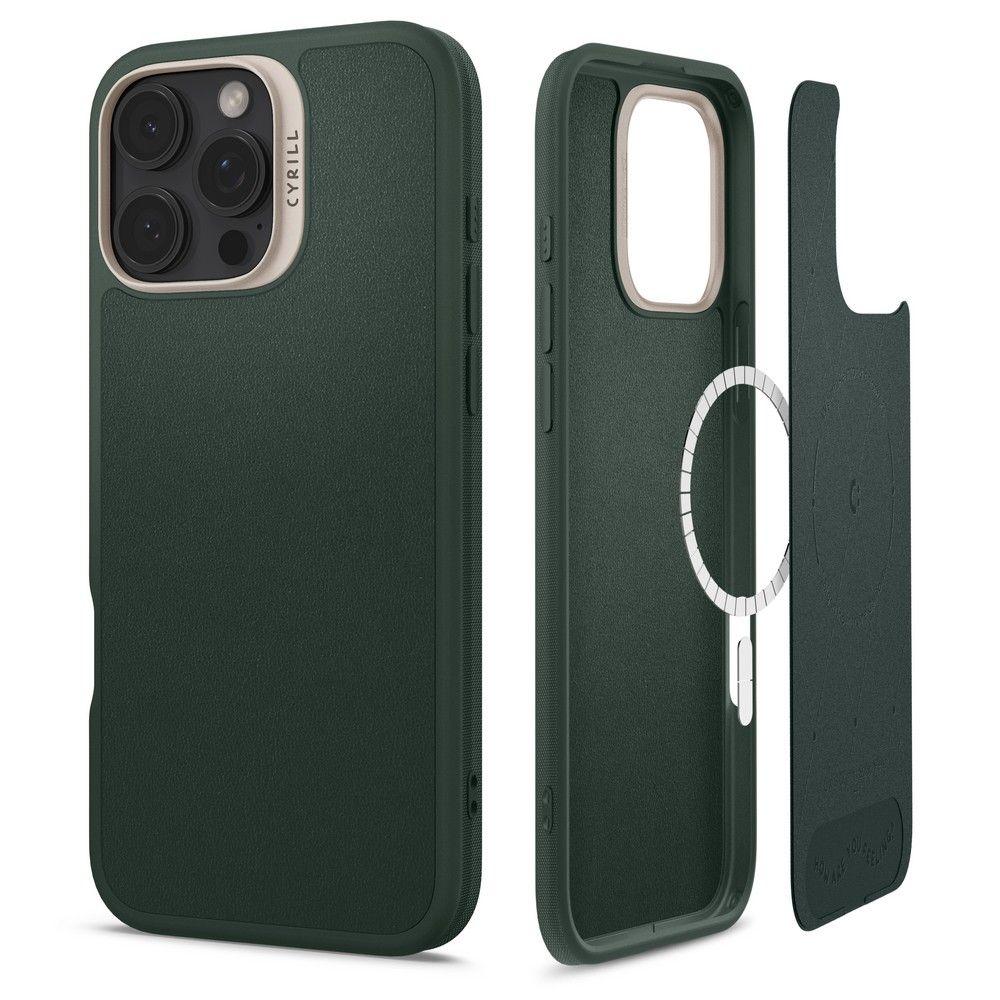 Чохол Cyrill Kajuk Mag до iPhone 16 Pro Max Forest Green (ACS08398), фото 1
