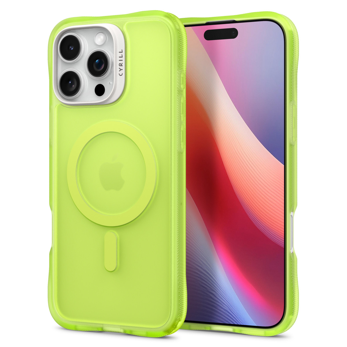 Чохол Cyrill Ultra Sheer Mag до iPhone 16 Pro Lime (ACS08253)