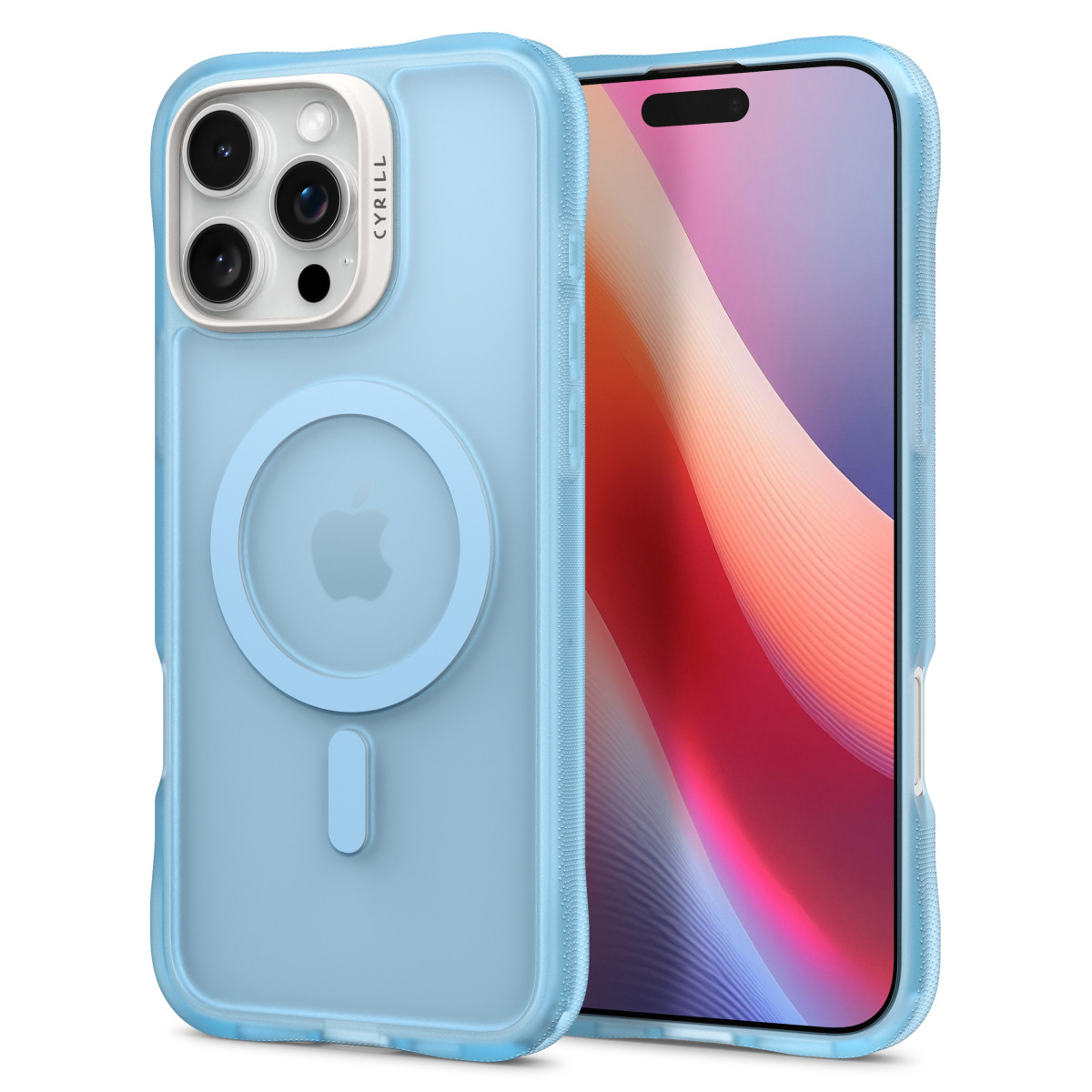 Чохол Cyrill Ultra Sheer Mag до iPhone 16 Pro Max Baby Blue (ACS08248)