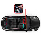 Гнучка LED панель для авто (37х9см) + пульт, з Bluetooth, від USB / Світлодіодна панель на скло авто, фото 6