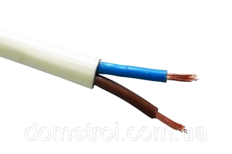 Кабель з'єднувальний мідний ПВС 2×1.5