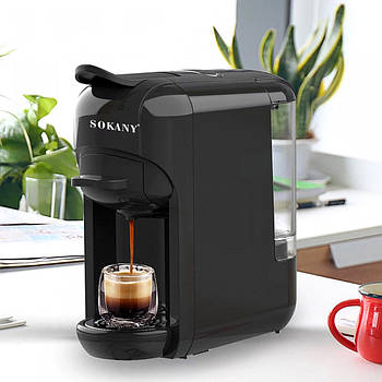 Кавоварка для капсул 600мл, 1450 Вт, SK-516 / Електрокавоварка / Електрична кавоварка