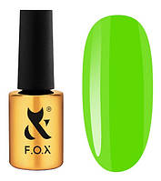 Рідкий акригель F.O.X Acryl gel Bottle 021 Неон Яскраво-салатовий 14 мл