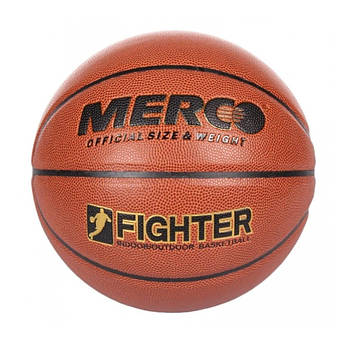 Баскетбольний м'яч Merco Fighter ID36943, Коричневий, Розмір (EU) — 7