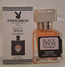 LUX Жіночий аромат Yves Saint Laurent Black Opium (Ів Сен Лоран Блек Опіум) з феромоном