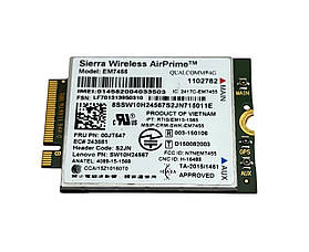 Модем 4G LTE Sierra Wireless AirPrime EM7455 (SW10H24567, FRU PN: 00JT547), для ноутбуків Lenovo