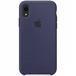 Силіконовий чохол iPhone XR Apple Silicone Case Midnight Blue