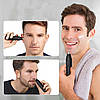 Тример для носа і вух, від батарейки, HX-501 / Машинка для стрижки волосся в носі / Бритва для носа, фото 6