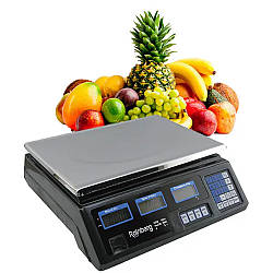 Торгові ваги до 50кг, Rainberg RB-302 / Ваги торговельні / Ваги для торгівлі / Ваги електронні