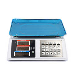 Електронні торгові ваги до 50кг, Bobbytec BX-20-4V / Акумуляторні ваги для торгівлі / Ваги електронні