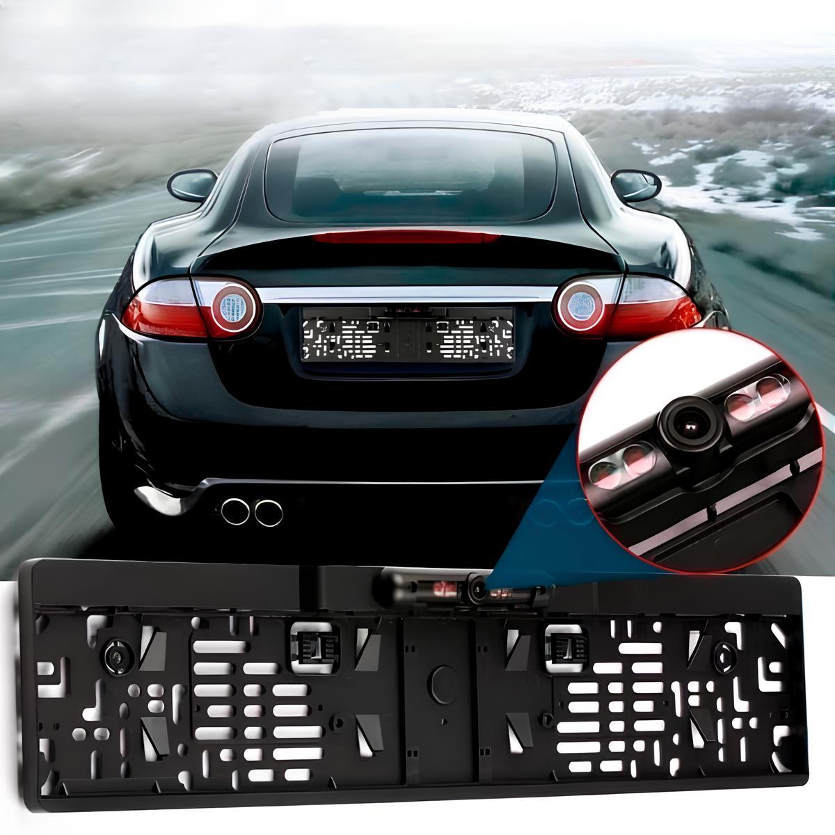 Рамка для номера авто з камерою, CAR CAM WIRELESS / Бездротова камера в рамці номерного знака, фото 1