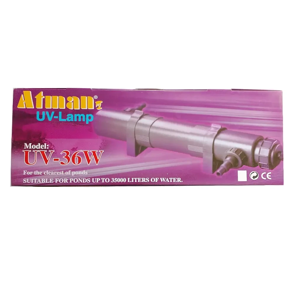 Стерилізатор для акваріума та ставка Atman UV-36W