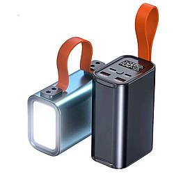 Павербанк з ліхтариком 50000mAh, ZX101 / Power bank / Зовнішній акумулятор / Повербанк для телефону / УМБ