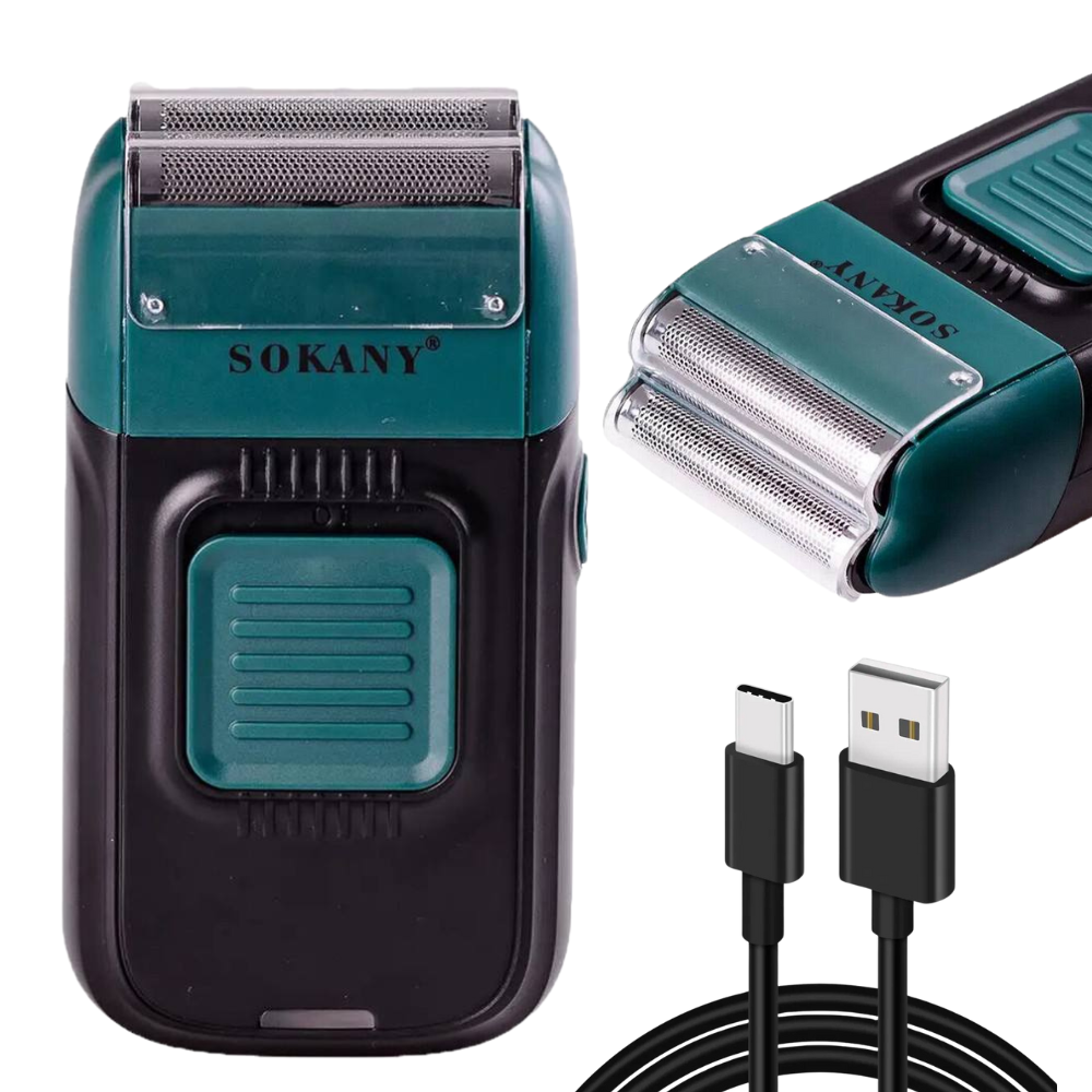 Електробритва для сухого гоління 1400 mAh, SK-385 / Бритва акумуляторна / Шейвер чоловічий, фото 1