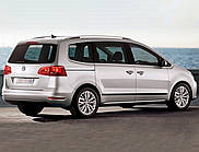 Молдинги на двері для Volkswagen Sharan 2010-2015, lift 2015-2023