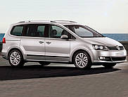 Молдинги на двері для Volkswagen Sharan 2010-2015, lift. 2015-2023