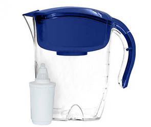 Глечик фільтр для води AquaKut Сигма 3,7л (синій) з механічним лічильником