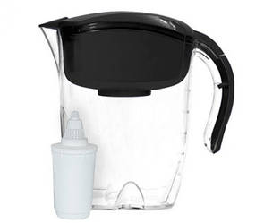 Глечик фільтр для води AquaKut Сигма 3,7л (чорний) з механічним лічильником