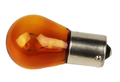 Вказівна лампа галогенова PHILIPS 12496NACP PY21W 12V 21W BAU15s Amber