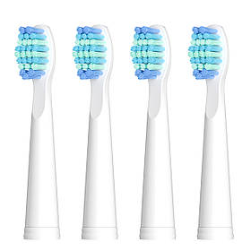 Змінні насадки Для Звукових Електричних Зубних щіток Seago SG575 і SG958 4 шт Білі