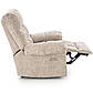 Крісло реклайнер Amore бежева тканина з електроприводом для відпочинку, фото 6