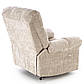 Крісло реклайнер Amore бежева тканина з електроприводом для відпочинку, фото 7