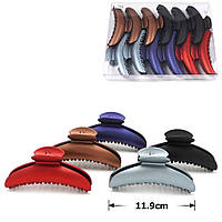 Матова краб-заколка для волосся 11,8 см