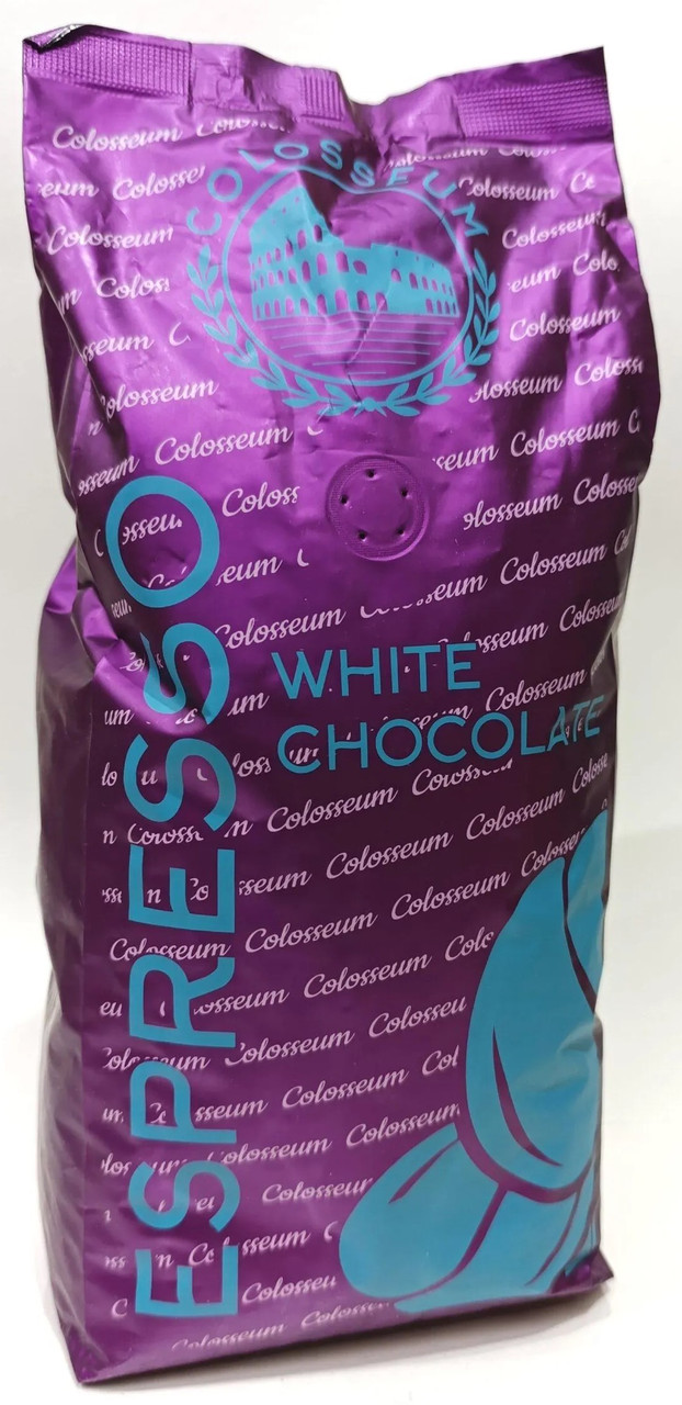 Кава в зернах COLOSSEUM Espresso White Chocolate, 100% Арабіка 1000г Італія