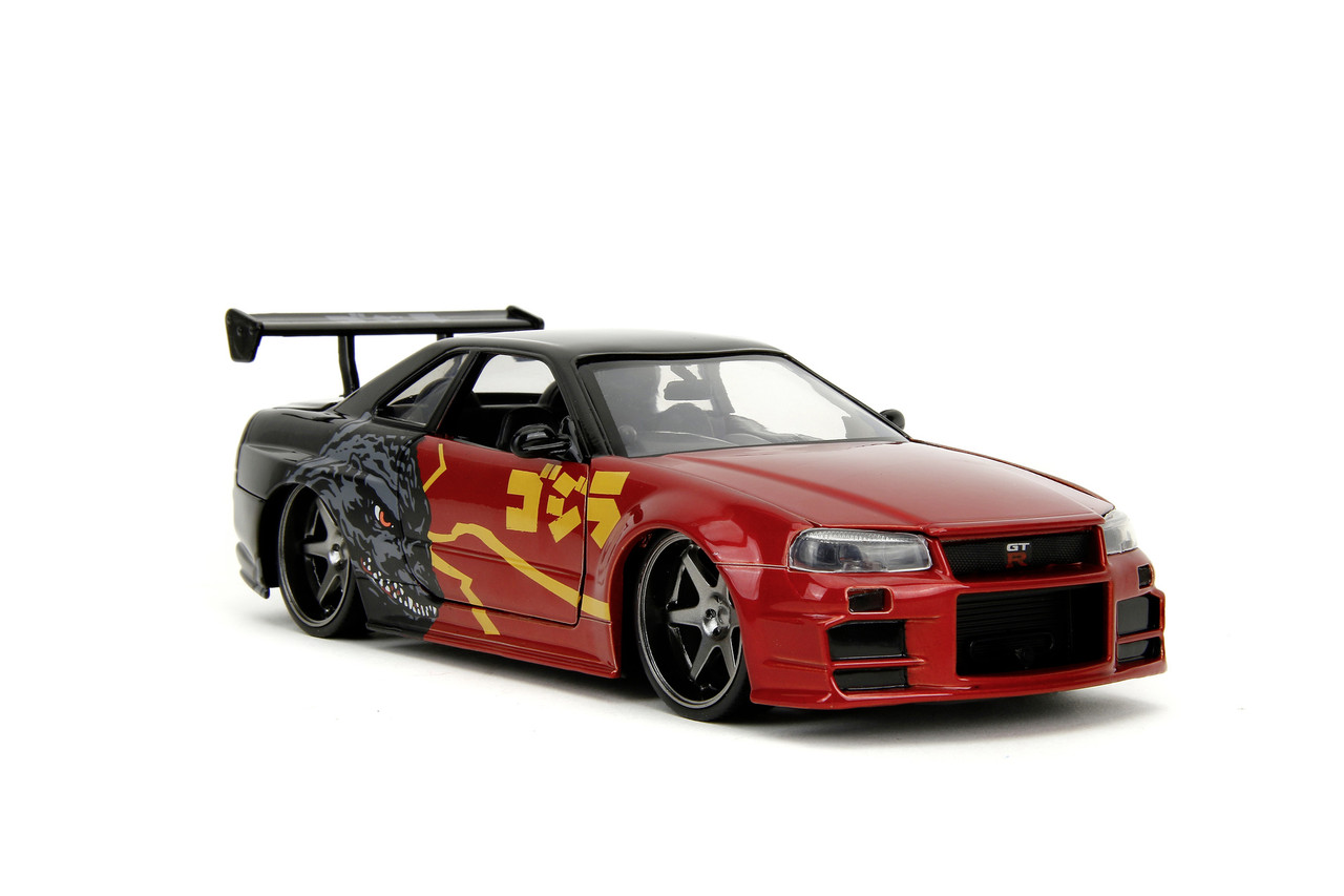 Машина металева Jada "Годзила" Hiccaн GTR (253253024)
