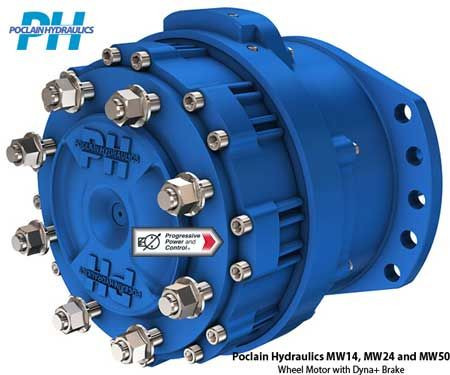 Ремонт гідромоторів ходу Poclain Hydraulics для самохідних обприскувачів
