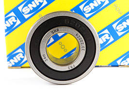 Підшипник 62202 2RS SNR Франція, розмір 15x35x14