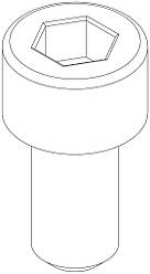 Гвинт M6 (12 мм) 52637 (Hullavator Pro) (TH 1500052637)