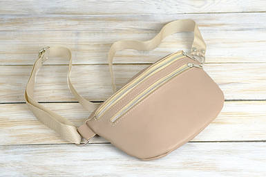 Жіноча сумка Мегаполіс з натуральної шкіри колір Мокко