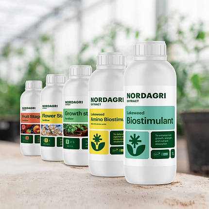 Стимулятор вкорінення NORDAGRI Biostimulant (сапропель + гумінові та фульвові кислоти), 1 л, фото 2
