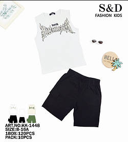 Набір-двійка для хлопчиків оптом, S&D, 8-16 рр., арт. KK-1448