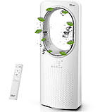 Вентилятор підлоговий без лопаcтей з пультом керування Zilan, фото 6